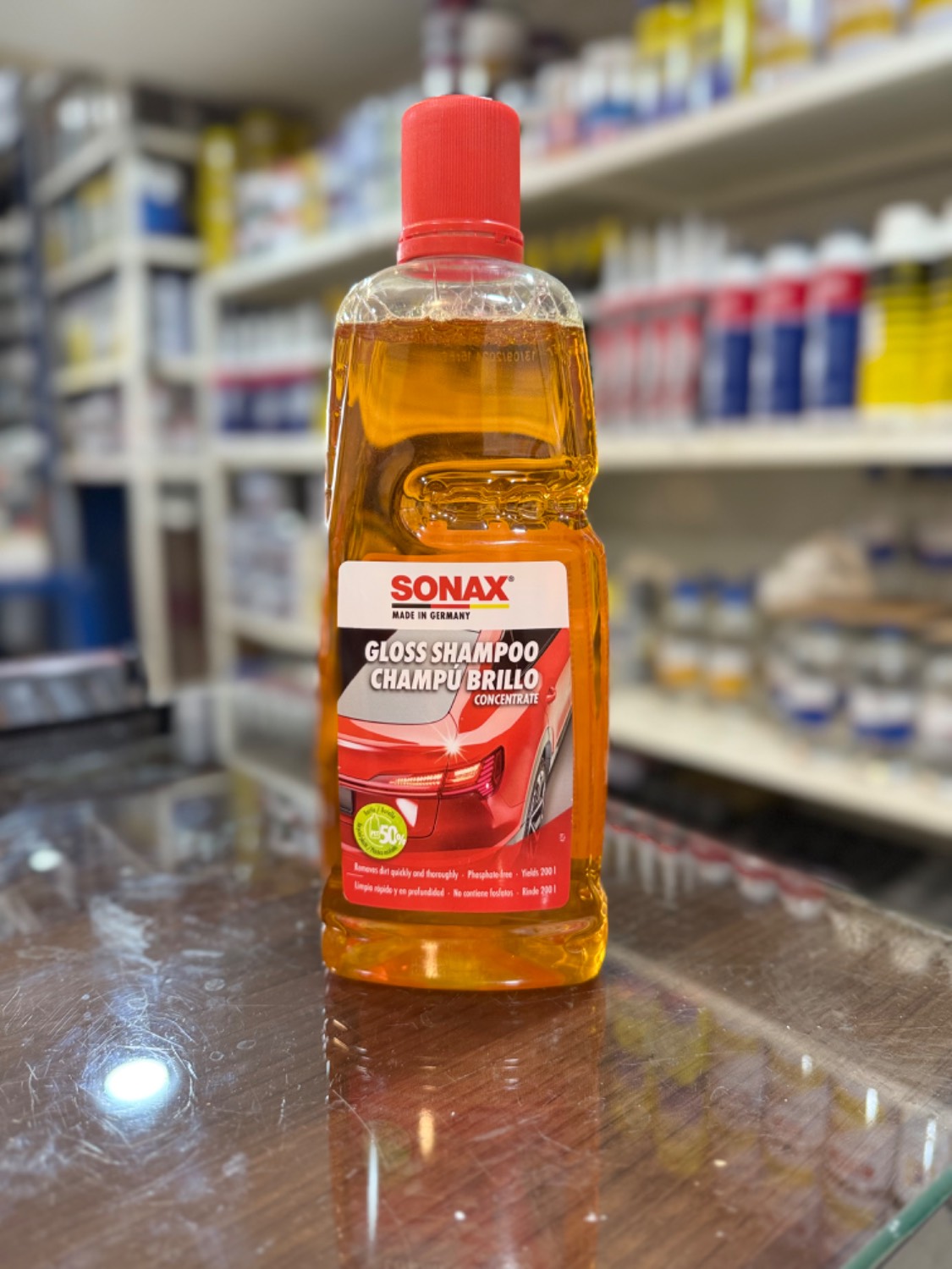 شامپو براق کننده غلیظ یک لیتری سوناکس مدل Sonax Gloss Shampoo Concentrate - تصویر 2