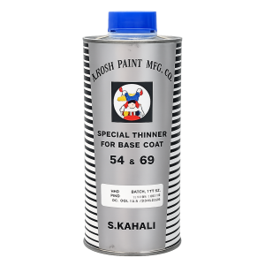 تینر بیس کوت خوش مخصوص رقیق کردن رنگ بیس کوت Khosh Base Coat Thinner مدل 54-69