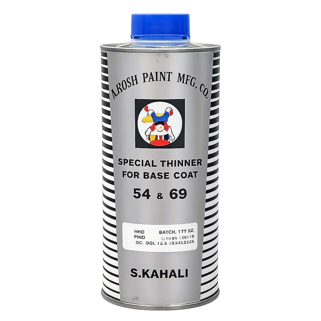 تینر بیس کوت خوش مخصوص رقیق کردن رنگ بیس کوت Khosh Base Coat Thinner مدل 54-69