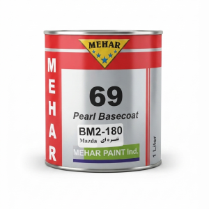 رنگ بیس کت نقره ای mazda محار مدل BM2-180