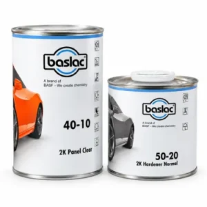 کلر ۴۰-۱۰ و هاردنر ۲۰-۵۰ باسلاک سریع خشک Clear and Fast Hardener Baslac